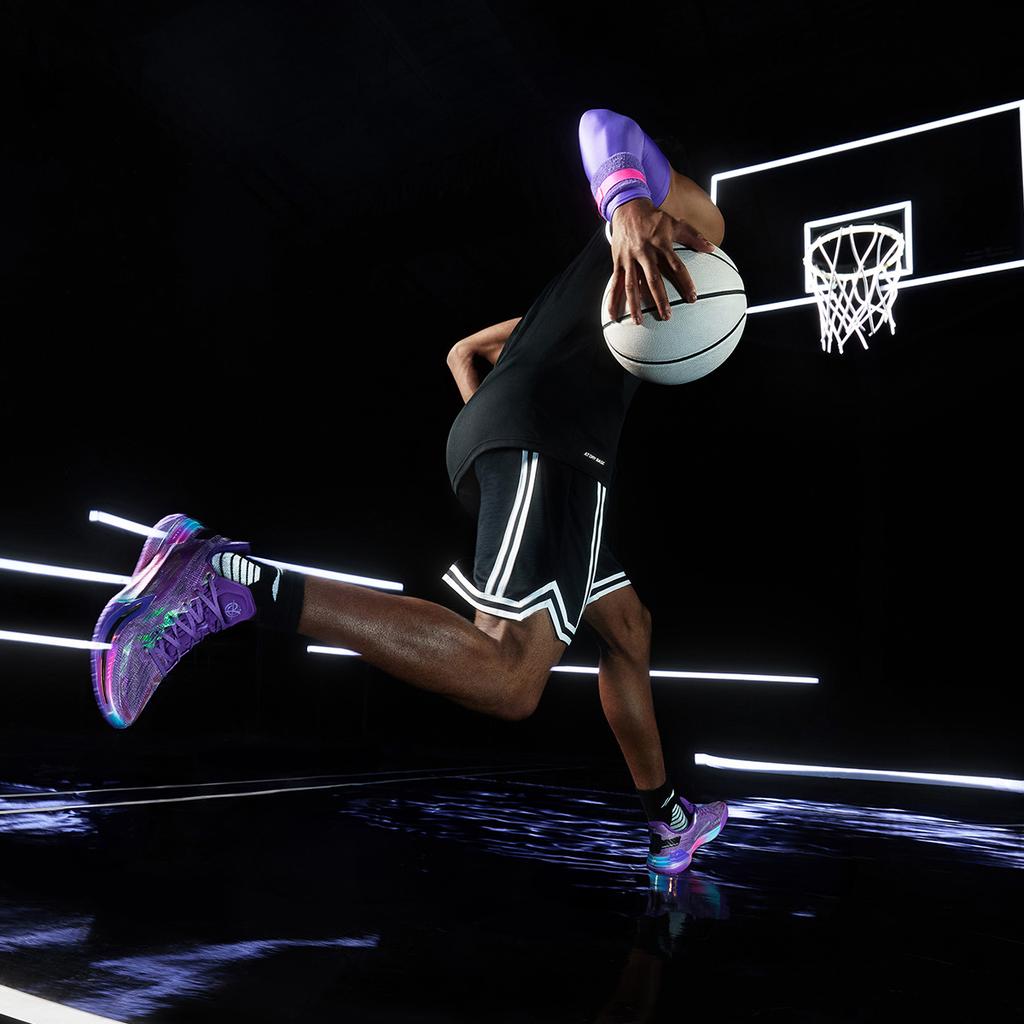 Li Ning Gamma Ray Burst Амортизация Скользкая Устойчивая к истиранию Дышащая Поддержка Легкая Упругость ABAU039-1