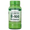 Natures Truth Сбалансированный B-100 Высокоэффективные Капсулы Быстрого Высвобождения, 60 Штук