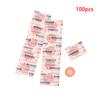 100Pcs Mini Waterproof Band Aid Round Small Wound Dressing Medical Fixation Tape