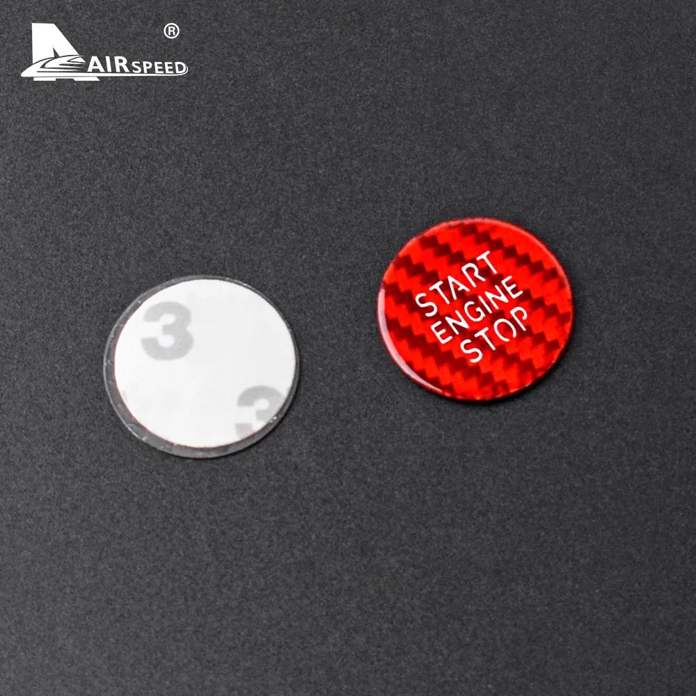 For BMW X5 Z4 3 Series G20 G05 G07 G14 G15 G29 Carbon Fiber Car Engine Start Button Ignition Device Sticker Accessories Interior
