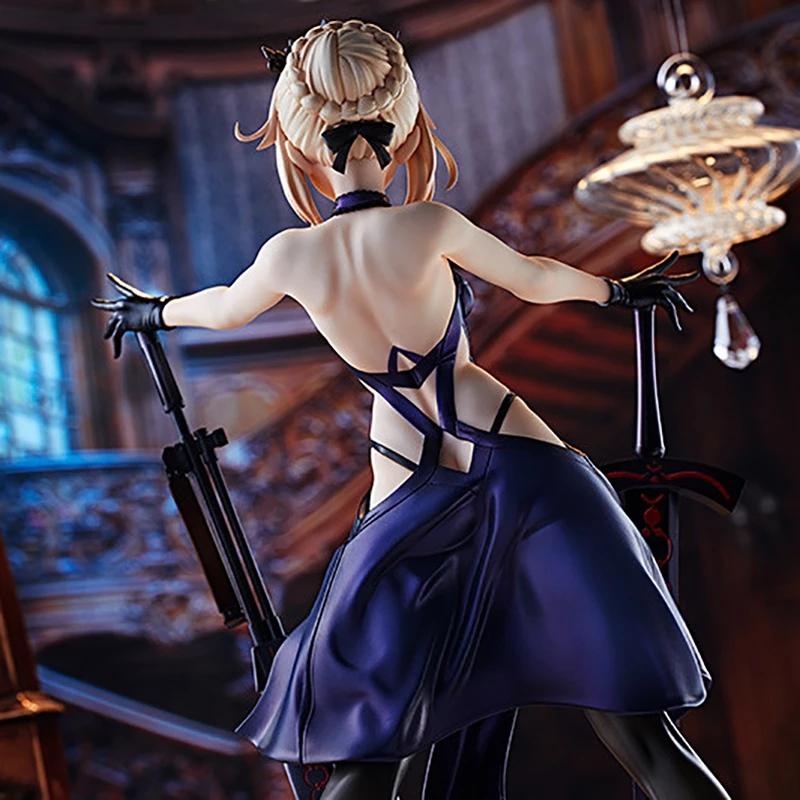 25 см аниме Fate/Grand Order Saber версия ПВХ фигурку Коллекционная модель игрушки подарок для взрослых