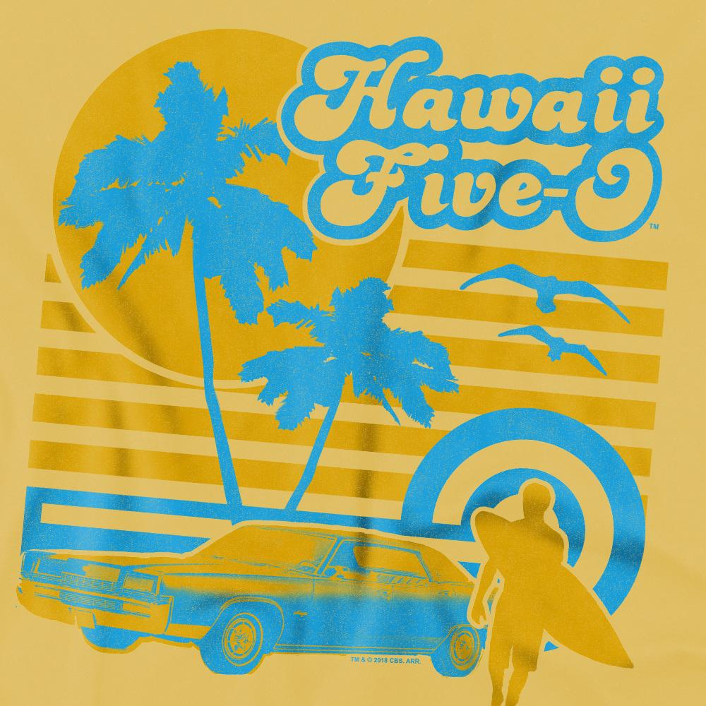 Hawaii Five-0 Mens Surfer T-Shirt