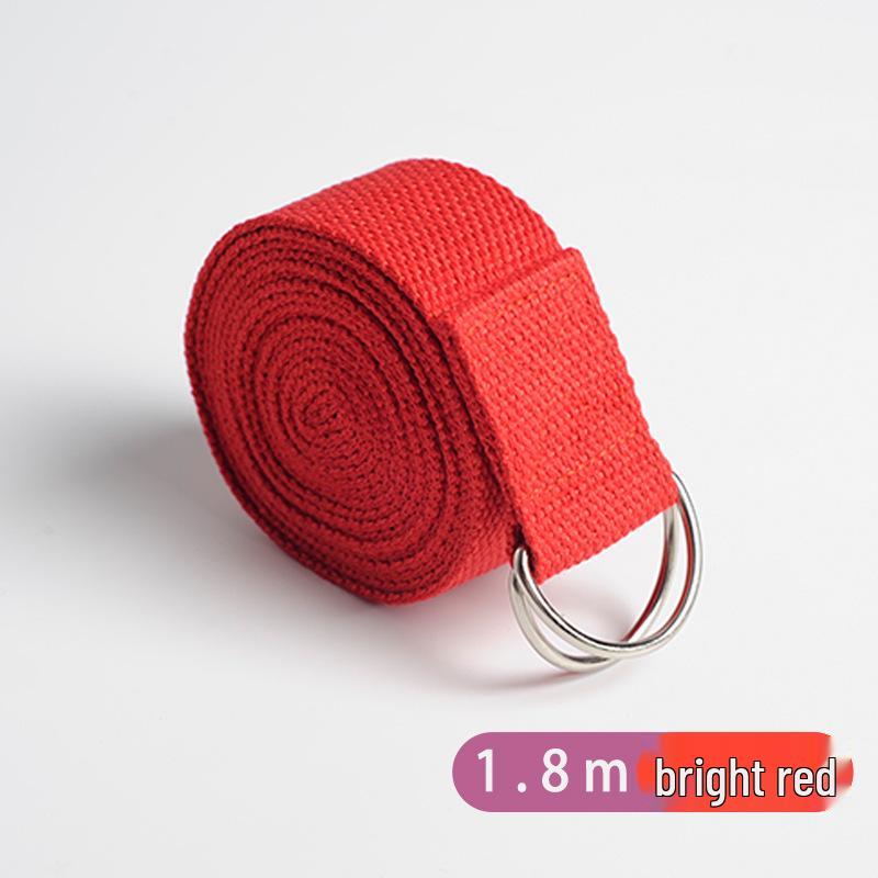 Ремень для растяжки для йоги - Износостойкий, Удлиненная длина 183 см для гибкости и поддержки