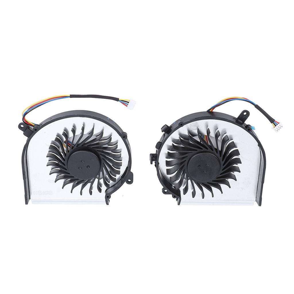 Laptop CPU GPU Cooling Fan Aluminum Alloy 4 Pin Laptop Replacement Cooling Fan with Repair Tools