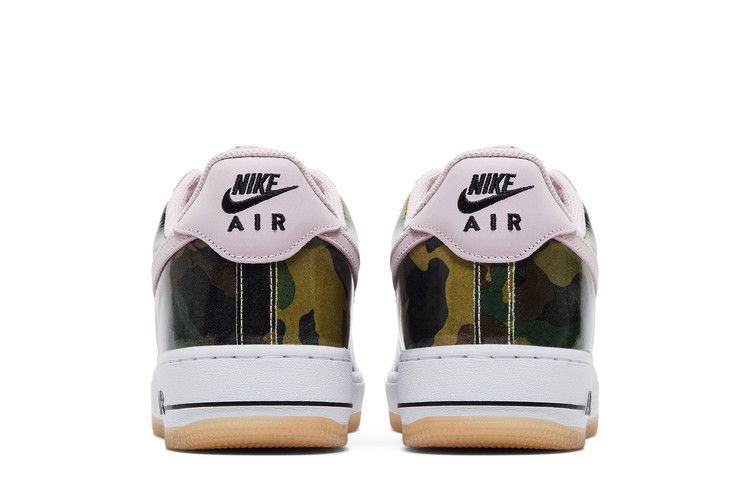 Nike Air Force 1 Low '07 LV8 Патентный Камуфляж Розовый