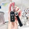 Чехол для ключа автомобиля для Honda N-Box Jf1 / Jf2 N-Box+ Plus N Wagon Новый Nbox N-One Custom Jf3 / Jf4 ТПУ Оболочка для пульта Держатель брелока