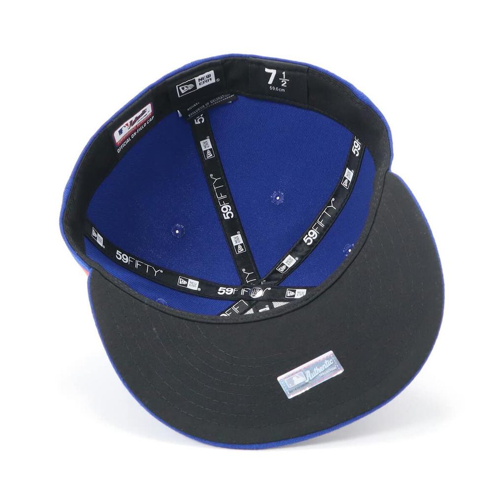 Кепка аутентичная с плоским козырьком MLB 7 ACPERF NEYMET GM 25J [New Era] NYM/Game 5/8