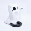 Halloween Ghostly Kitten Toy Doll Waterproof PVC Kitten Figurine Desktop Ornament For Tabletop Mantels Garden Display