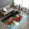 Christmas Santa Snowman Carpet for Living Room Decor Sofa Table Large Area Rugs Bedroom Bedside Floor Mat Christmas Decoration