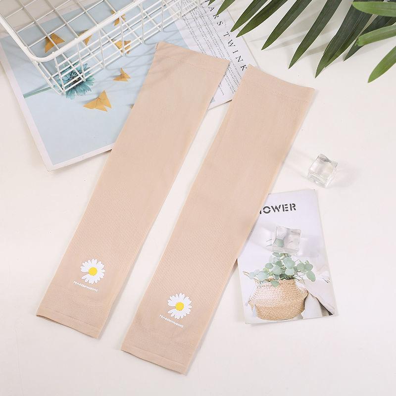 Солнцезащитный крем Daisy Ice Sleeve Женский Ins Дышащий УФ-защитный рукав Мужской Ice Silk Sun
