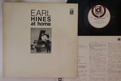Виниловая пластинка EARL HINES - At Home PA7010PROMO DELMARK RECORDS 1971 Япония Джаз Б/у