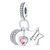 Copper Silver Plated Charm Pendant Bead Fit Bracelet Necklace Jewelry  Support Dropshipping Service