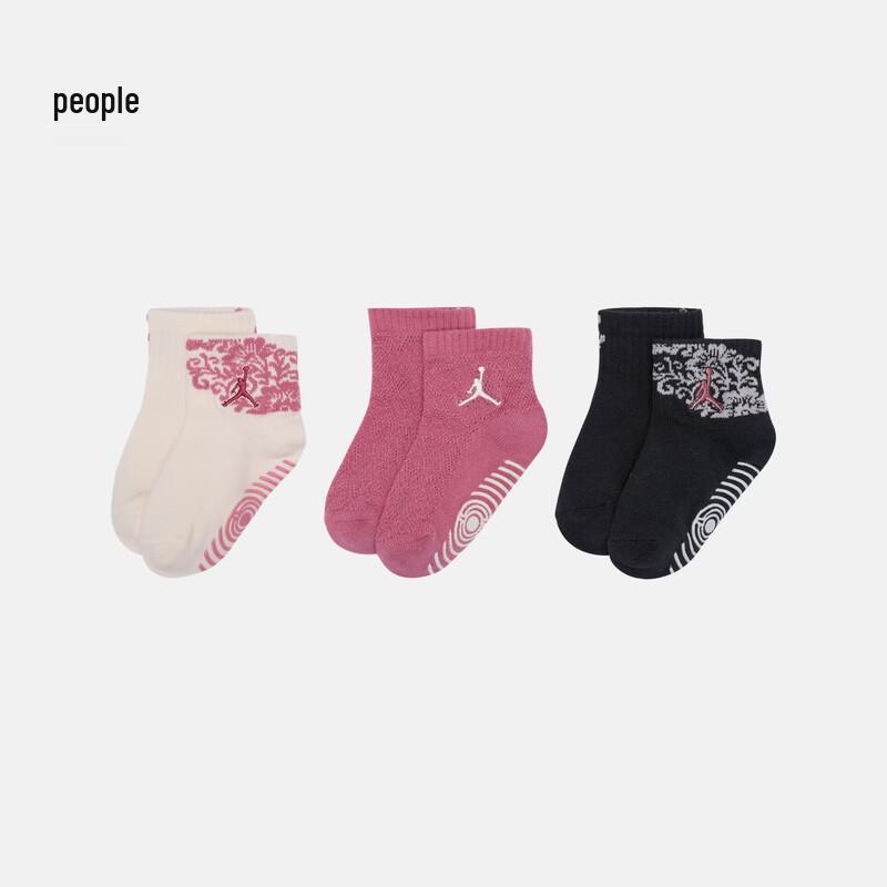 Nike Детские спортивные носки Jordan на щиколотку для малышей (Упаковка из 3 пар)