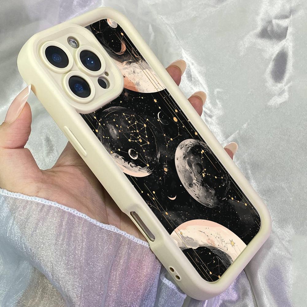 JT22 Астрологический для знаков зодиака Чехол для для iPhone 17 Pro Max Samsung S26 Ultra A17 A26 A07 Xiaomi 15T Redmi Note 14 Pro Plus Мягкий ТПУ Чехол
