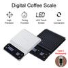 3 кг/0,1 г Цифровые кофейные весы Перезаряжаемые весы с функцией таймера ЖК-дисплей Эспрессо весы Домашние кухонные инструменты