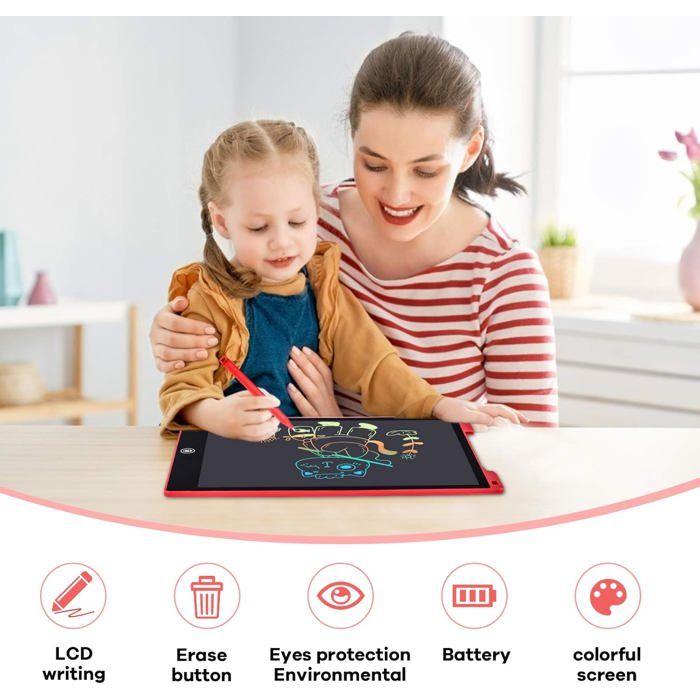 Ardoise magique - ZUUKO - APPLE 12 pouces - Écran LCD flexible 12" - Effaçable et réutilisable - Protection yeux