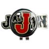 Lezax Samurai Japan Baseball Clip Golf Ball Marker Navy Red SJAC-6113