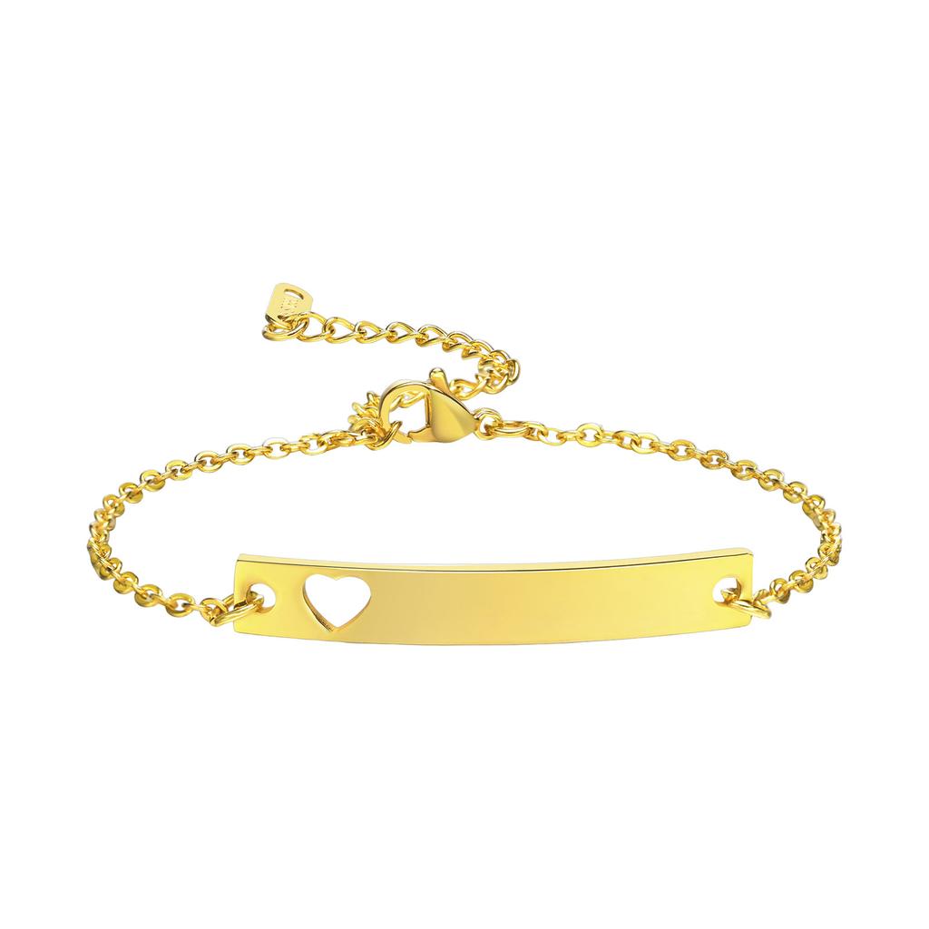 Customized - Woven Bracelet Couple Steel Bracelet