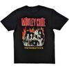 Футболка Motley Crue унисекс для взрослых World Tour Flames