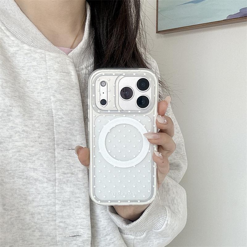 Японско-корейский звездный кот Магнитный держатель для чехла iPhone 17/16 Pro Max/15/14, Новая модель