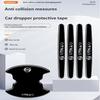Car Door Handle Protector Anti-Collision and Anti-Scratch Protection Black Strip Sticker Volvo Xc60 Xc90 S60 S80 S60l V40 V60