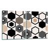 2x GLASS PROTECTIVE PLATE FOR STOVE 40x52 MOSAIC