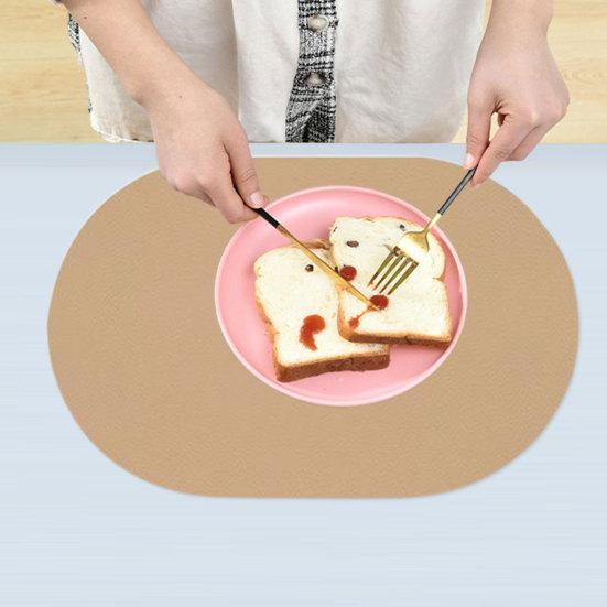 Подставка для столовых приборов, нескользящая, термостойкая, водонепроницаемая, кухонная, обеденная подставка для столовых приборов, подставка для чашек из искусственной кожи, товары для дома