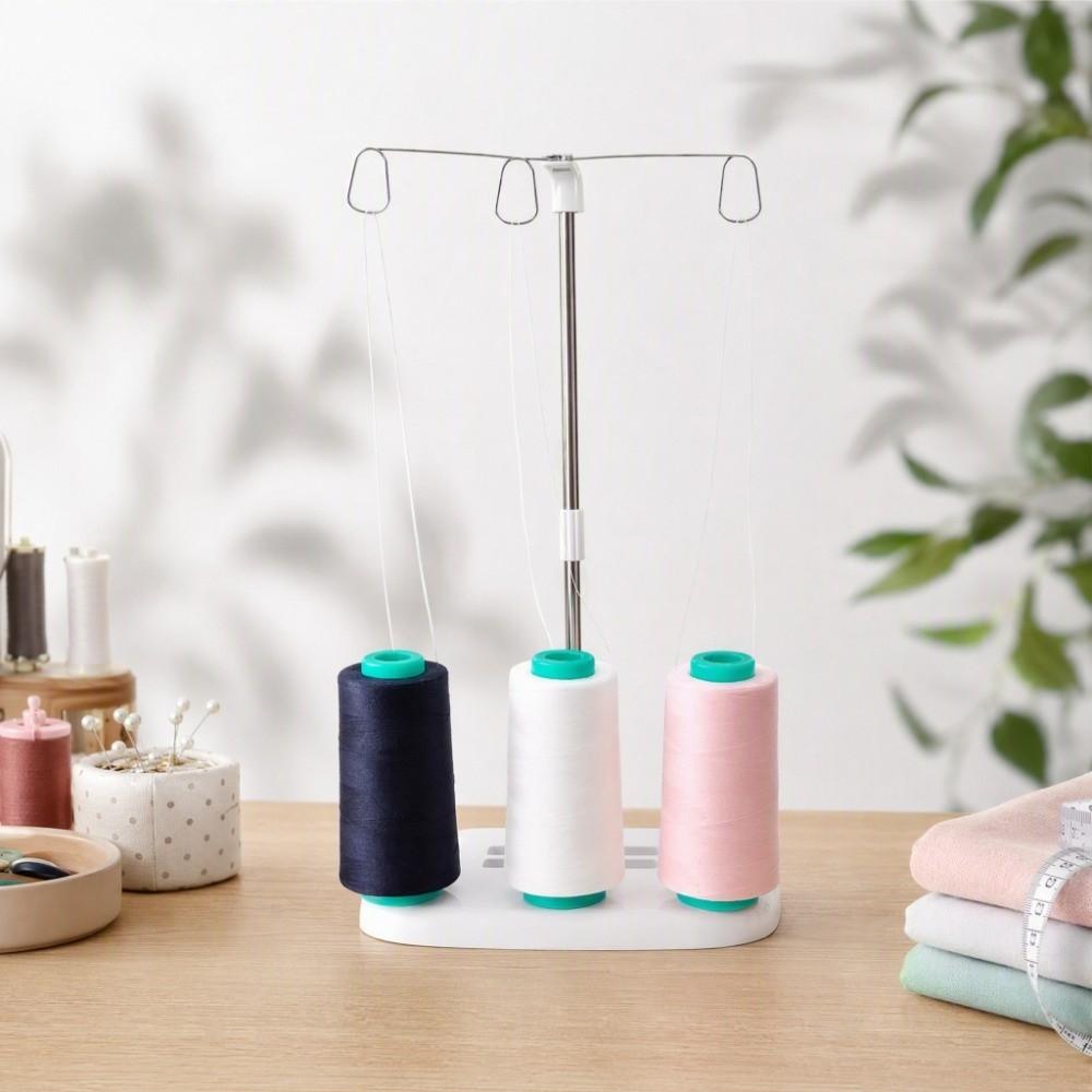 Anti-Winding Vertical Spool Rack Anti-Tangle Thread Guide for Hand Sewing Studios