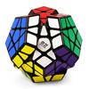 Megaminx Magic Cube 3x3 Stickerless Dodecahedron Speed Cubes Brain Teaser Twist Puzzle Toy