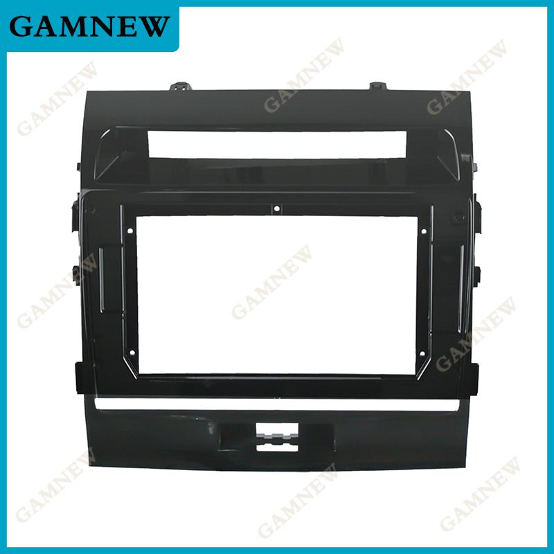 10.1 inch Car Radio Fascia Panel for TOYOTA LAND CRUISER 2006-2015 stereo Frame