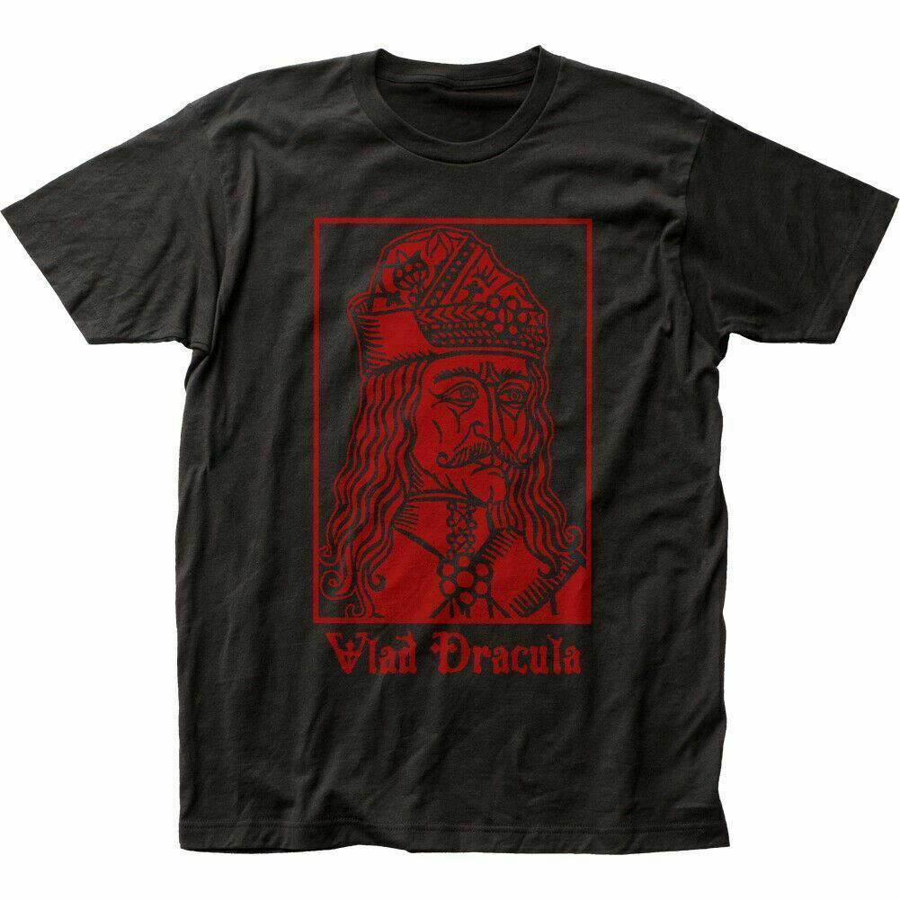 26 Vlad Dracula T Shirt Mens Licensed Pop Culture Classic Vampire Tee New Black Unisex T-Shirt