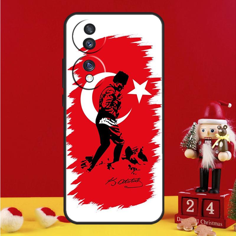 Кейс Мустафы Кемаля Ататюрка Для Honor Magic V5 5 6 7 Pro Honor X9b X9c X9a X8a X8b X7a 50 70 90 200 400 Lite Чехол
