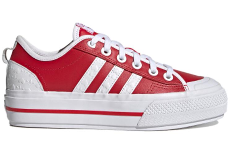 adidas Женские Nizza Rf Platform 'С тиснением в виде сердца - Алый' Женские FZ1841