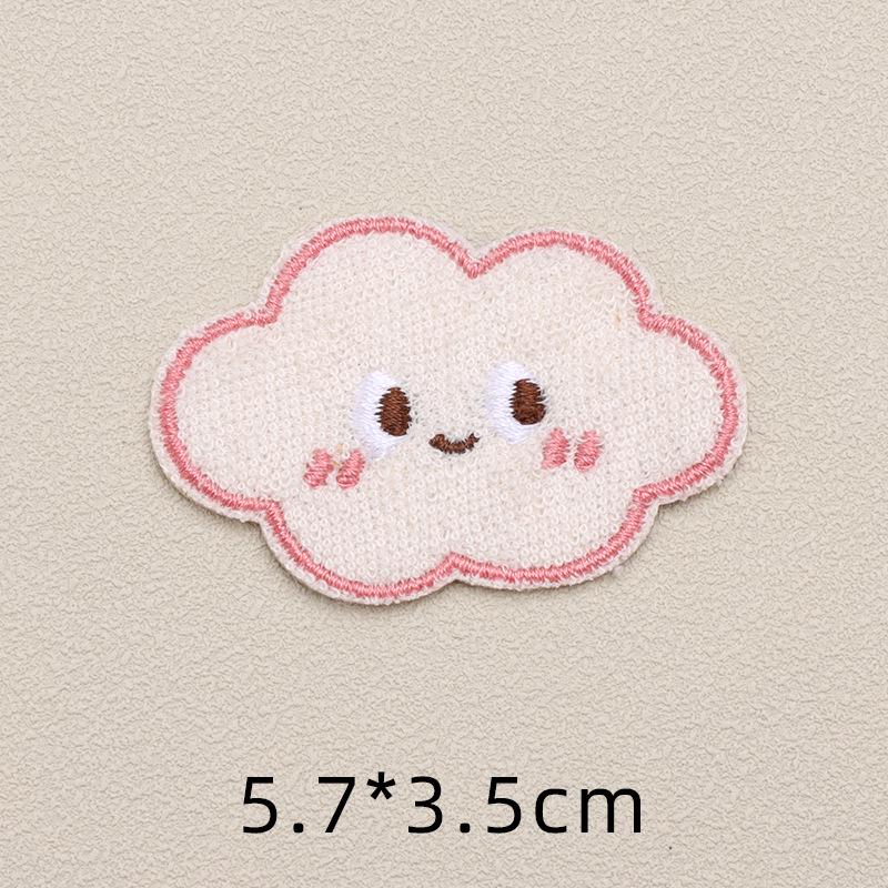 Self-Adhesive Cartoon Plush Embroidery Patches for Clothing and Accessories Repair