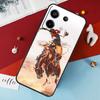 Extreme Sport Rodeo Cowboy Lasso Case For Xiaomi Redmi Note 13 12 11 8 9 10 Pro Note 12S 11S 10S Redmi 12 10C 12C 13C Cover