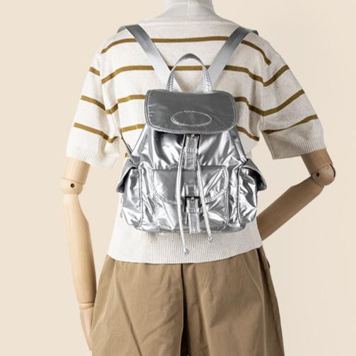 Backpack Light Drawstring Large Capacity Schoolbag Fashion Casual Backpack Ladies Senior Sense