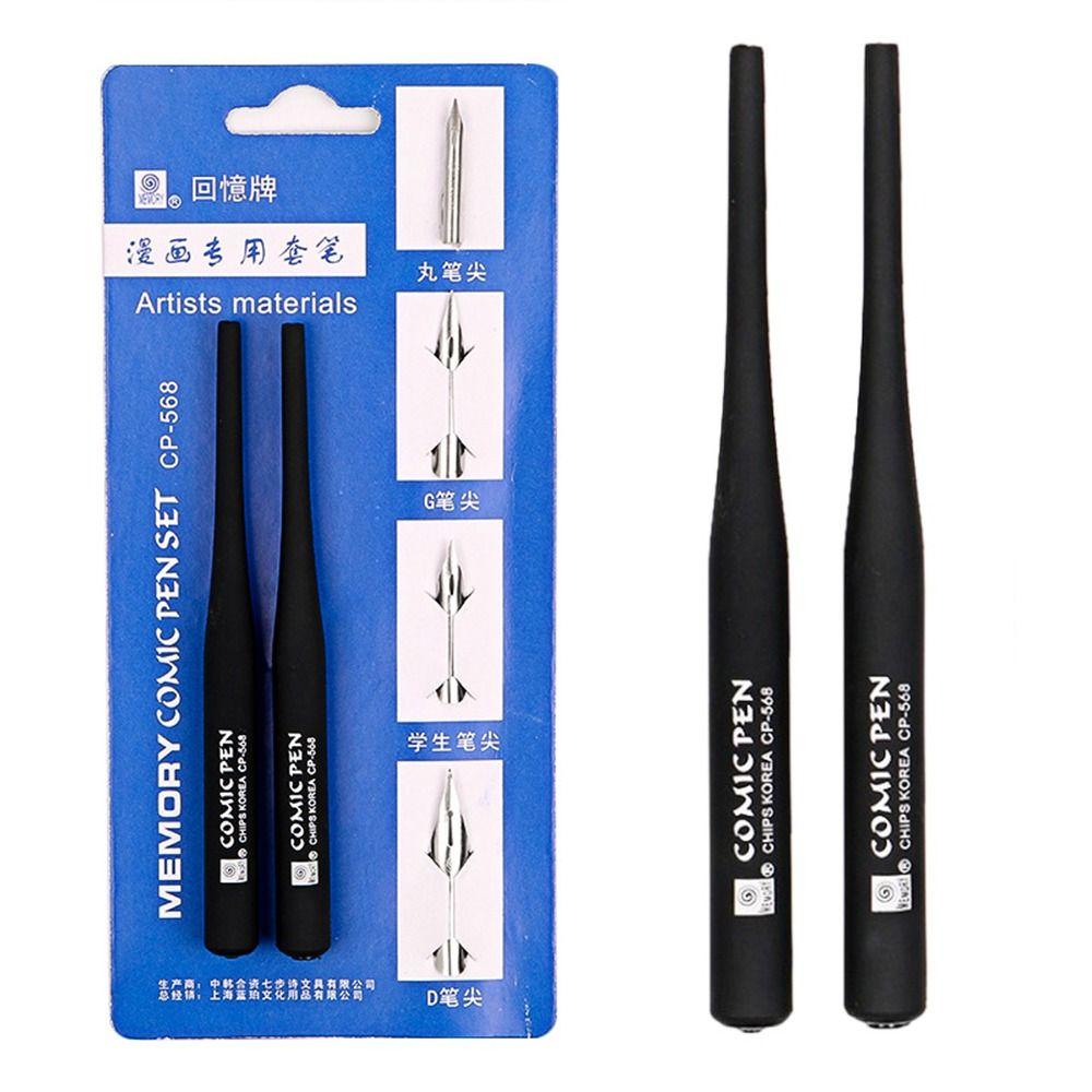 Перьевые ручки Набор для каллиграфии Перьевые ручки для рисования Комиксы Канцелярские принадлежности