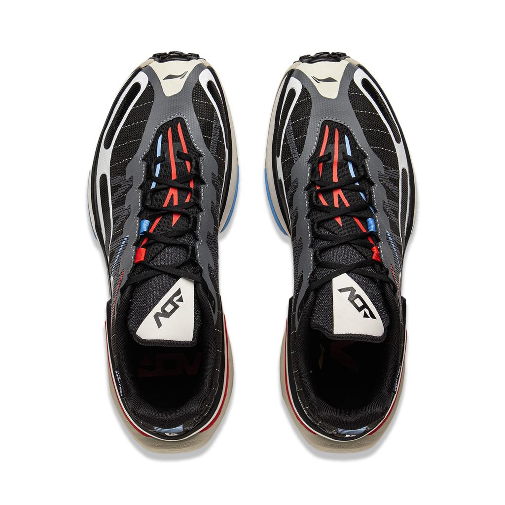 Li-Ning Li Ning Slip Resistant Abrasion Resistant Low top Trail Running Shoes Men's Black ARNV011-2