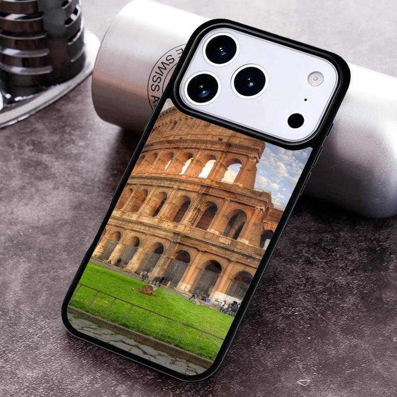 Colosseum Rome Italy Phone Case For iPhone 17 16 15 14 13 12 11 Pro Max Plus 17Air Soft Silicone Cover