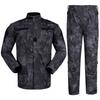 GUN FREAK Camouflage BDU Honeycomb Camouflage Jacket and Military Airsoft Combat Uniform Size Set, Pants, (Typhon Black, M)
