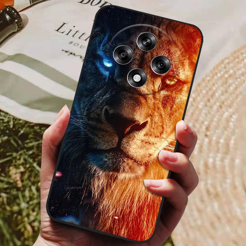 Для чехла Oppo Reno 12F Reno12 FS Роскошный расписной телефон Силиконовая задняя крышка Для Oppo Reno12 F 5G FS Чехлы Защитная оболочка Capas