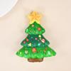 4pcs Christmas Anti-Stress Relief Toy Santa Claus Xmas Tree Squeeze Bounce Toy Kids New Year Gift Christmas Party Decor