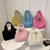 Bags Fashion Tote Bags Large Capacity Bubble Grid Women'S Bags Candy Color Foreign Versatile Shoulder Bags