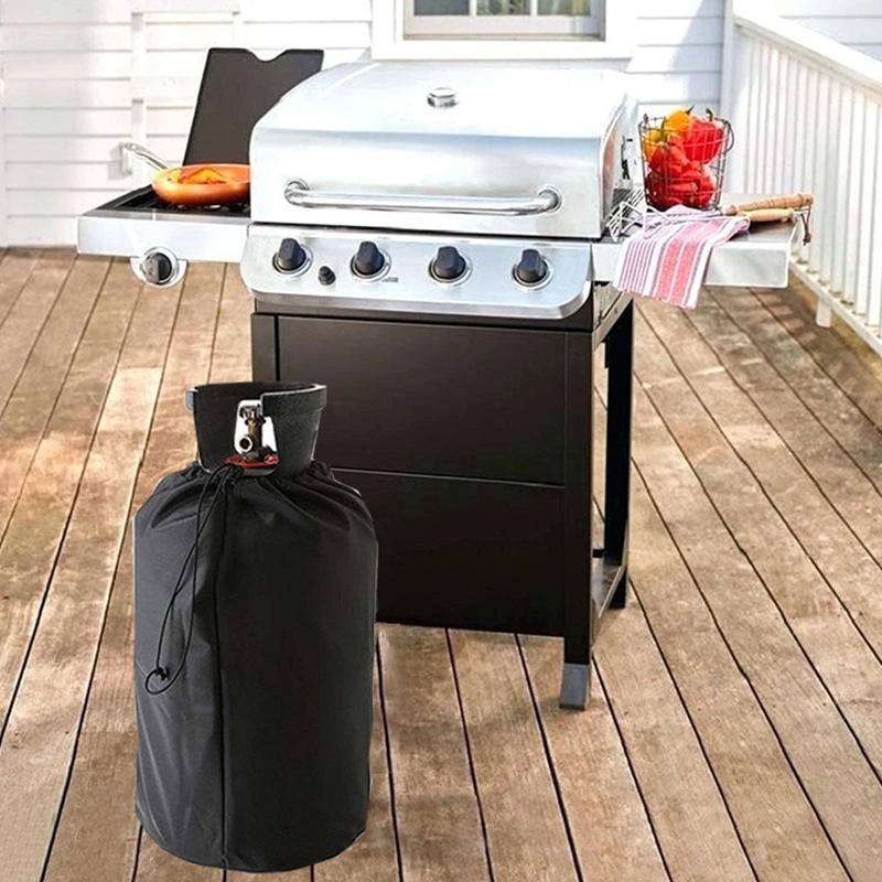 210D ткань Оксфорд крышка бензобака наружная крышка бака с пропаном водонепроницаемая пылезащитная