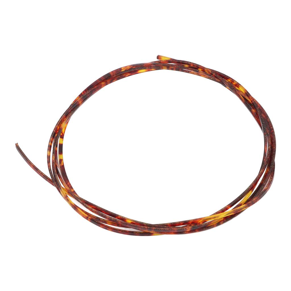 2 шт. Гитарные окантовочные полосы Целлулоидная декоративная полоса для акустических классических гитар 1700x2x1,5 мм Магматический красный