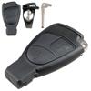 3Buttons Universal Insert Key Remote Cover Car Key Fob Case Shell Uncut Balde Holder Fit for Mercedes BenzC E ML Class Sprinter