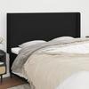 VidaXL Headboard with Ears Black 163x16x118-128 Cm Fabric3119308