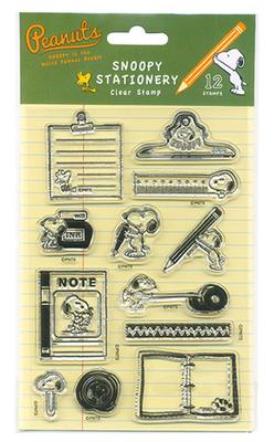 Лицо Снупи Прозрачный штамп Много детского листа, Канцелярские товары, 2209-002