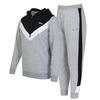 Slazenger Men's Tracksuit Gray with Black, Size XXL