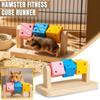 Интерактивная фитнес-игрушка для хомяка со стойкой – Игрушка для поиска еды, снятия стресса и обогащения среды для мелких питомцев